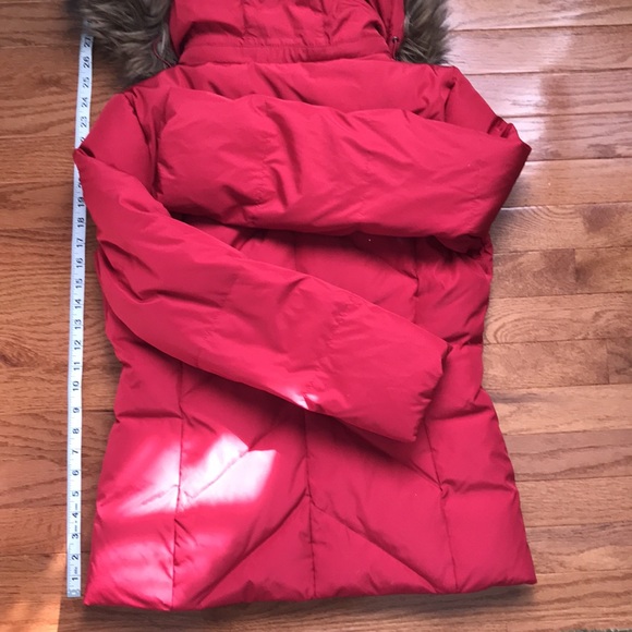 Red Calvin Klein Down Coat - Picture 15 of 16